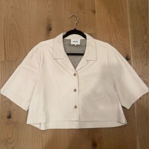Nanushka Short Sleeve Button-Up Shirt Small